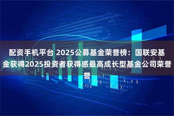 配资手机平台 2025公募基金荣誉榜：国联安基金获得2025投资者获得感最高成长型基金公司荣誉